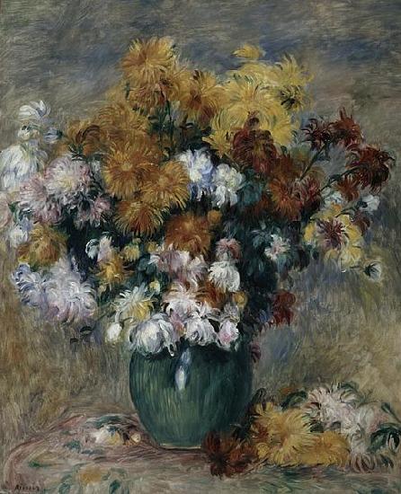 Pierre Auguste Renoir Bouquet of Chrysanthemums oil painting picture